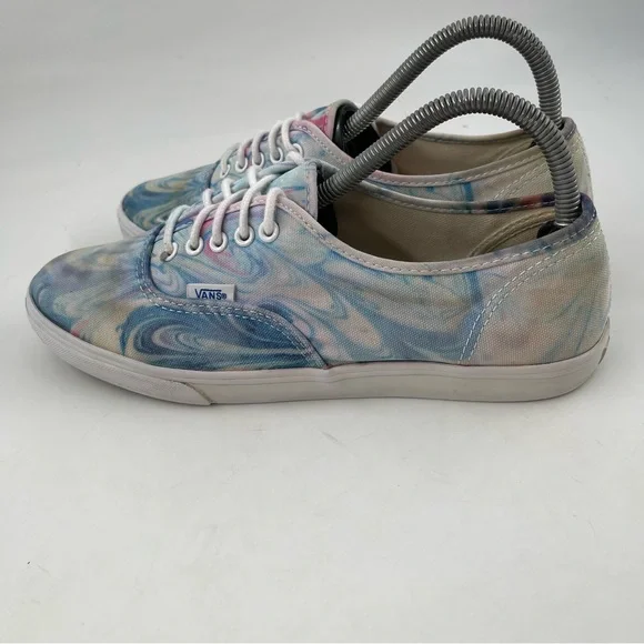Van’s Unisex Adults Isotoner Swirl Canvas Low Top Lace-Up Sneakers M/7.5 | W/9 - Picture 13 of 14